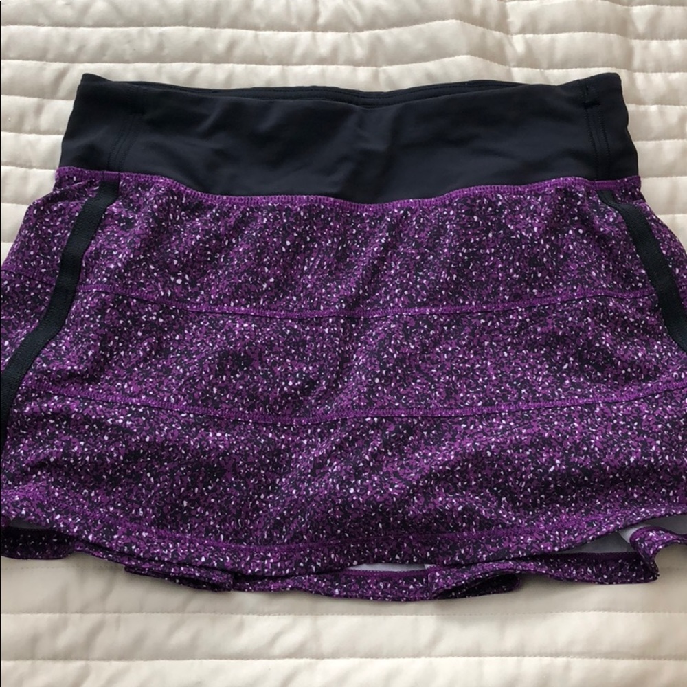 Purple Lululemon Skort